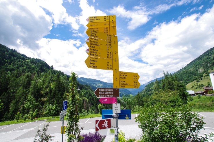 Change of directions