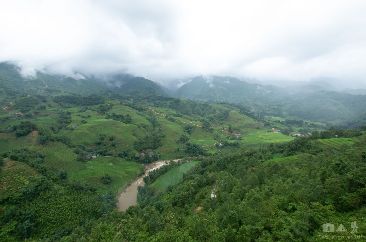 The rainy sky was following us all day, giving just a few moments of rest
