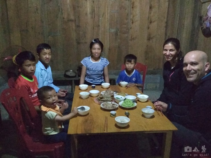 Lovely dinner with a local Hmong family